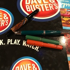 Dave & Busters provided a great setting
